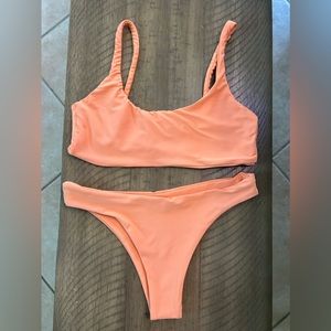 SKATIE - Mya top, Peach, M / SKATIE - Dylan bottom, peach, S
